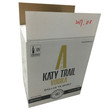 Custom Luxury High Quality Corrugated Wine Box Wholesale